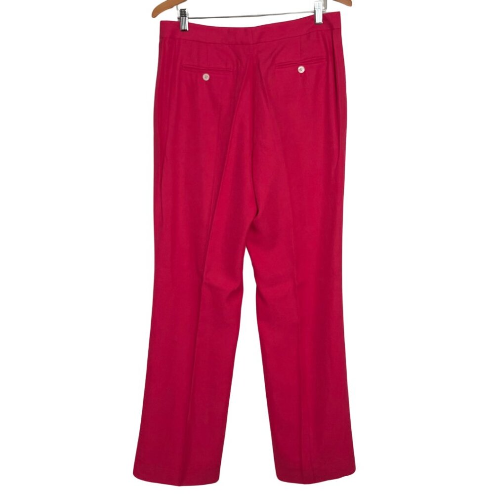 Lauren Ralph Lauren Women’s Silk Pants Pink Size 12 NEW - Picture 2 of 8